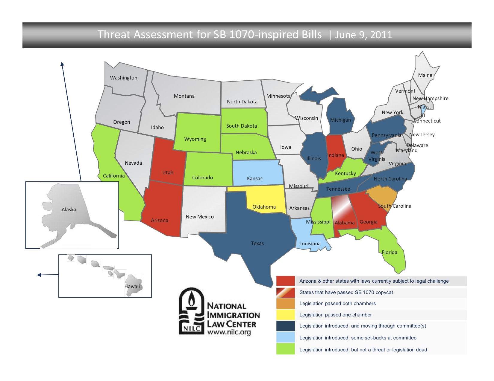 Anti-Immigrant Legislation Across the Nation